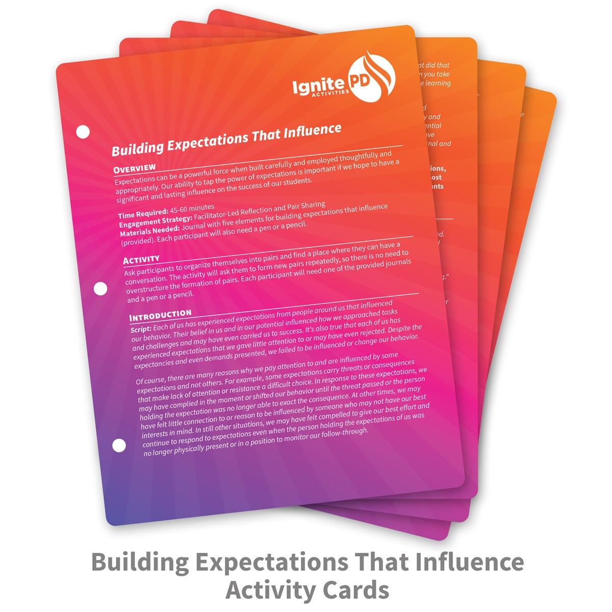 Building Expectations Ignite - Building Expectations - Spiral Journal