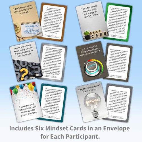 Choosing Mindsets That Promote Sanity, Satisfaction, and Success mindset cards