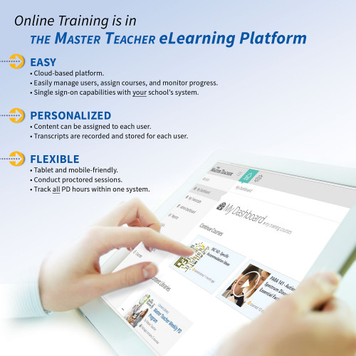 online training is in the master teacher elearning platform