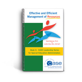 cover of case leadership series book 4: effective and efficient management of resources