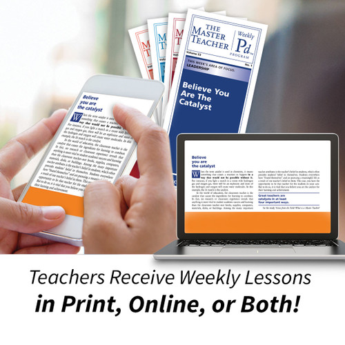 mobile-friendly lessons available online and in print